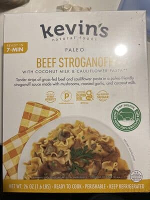 PALEO BEEF STROGANOFF