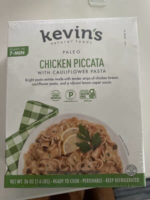 PALEO WITH CAULIFLOWER PASTA LEMON GARLIC CHICKEN PENNE