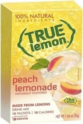 DRINK MIX, PEACH LEMONADE