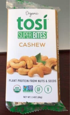 CASHEW ORGANIC SUPER BITES, CASHEW