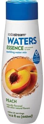 SODASTREAM, WATER ESSENCE SPARKLING WATER MIX, PEACH, PEACH
