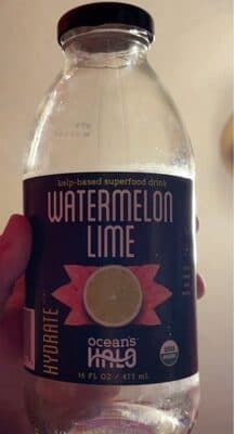 WATERMELON LIME HYDRATE KELP-BASED SUPERFOOD DRINK, WATERMELON LIME