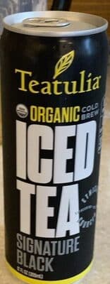 SIGNATURE BLACK ORGANIC ICED TEA, SIGNATURE BLACK