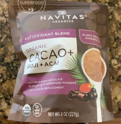 ORGANIC CACAO + GOJI + ACAI ANTIOXIDANT BLEND PLANT-BASED SUPERFOOD