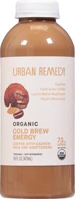 ORGANIC COLD BREW ENERGY COFFEE WITH CASHEW, CASHEW
