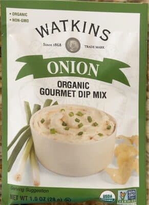 ONION ORGANIC GOURMET DIP MIX, ONION