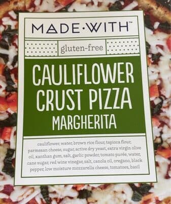 MARGHERITA CAULIFLOWER CRUST PIZZA, MARGHERITA