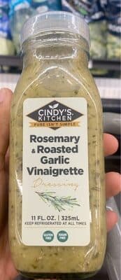 ROSEMARY & ROASTED GARLIC VINAIGRETTE DRESSING, ROSEMARY & ROASTED GARLIC VINAIGRETTE