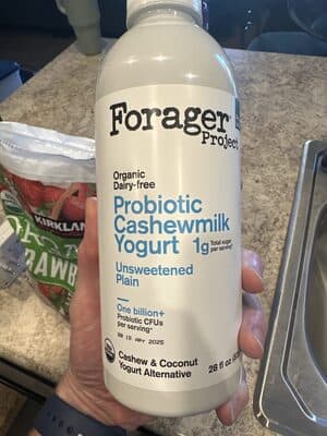 UNSWEETENED PLAIN CASHEWGURT