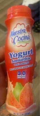 GUAVA YOGURT SMOOTHIE WITH PROBIOTICS, GUAVA