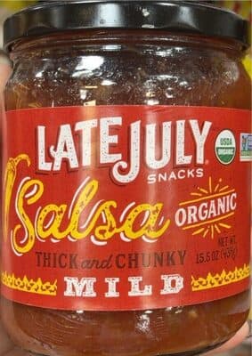 MILD ORGANIC THICK AND CHUNKY SALSA, MILD