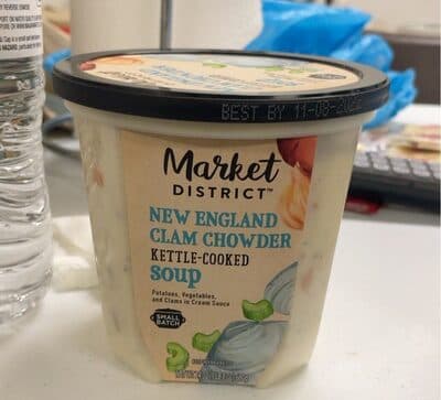 NEW ENGLAND CALM CHOWDER SOUP, NEW ENGLAND CALM CHOWDER