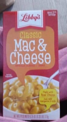 CLASSIC MAC & CHEESE DINNER, CLASSIC MAC & CHEESE