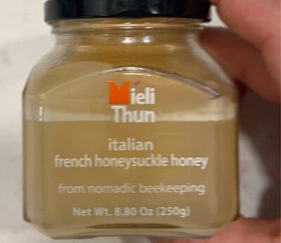 ITALIAN FRENCH HONEYSUCKLE HONEY, ITALIAN FRENCH HONEYSUCKLE