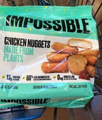 CHICKEN NUGGETS MADE FROM PLANTS, CHICKEN