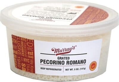 PECORINO ROMANO GRATED CHEESE, PECORINO ROMANO