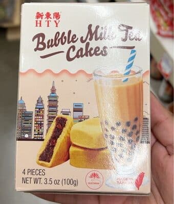 BUBBLE MILK TEA CAKES, BUBBLE MILK TEA