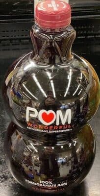 100% POMEGRANATE JUICE FROM CONCENTRATE, POMEGRANATE