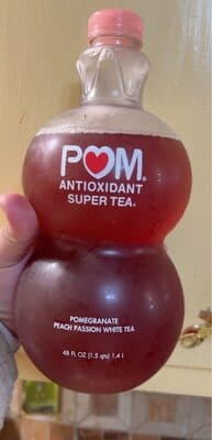 POMEGRANATE PEACH PASSION WHITE TEA, POMEGRANATE; PEACH PASSION