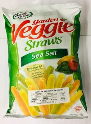 SENSIBLE PORTIONS, GARDEN VEGGIE STRAWS, VEGETABLE AND POTATO SNACK