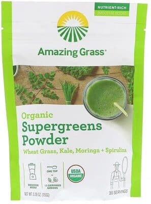 ORGANIC SUPERGREENS POWDER