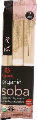HAKUBAKU, ORGANIC SOBA BUCKWHEAT NOODLES