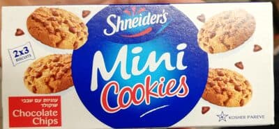 MINI CHOCOLATE CHIPS COOKIES, CHOCOLATE CHIPS