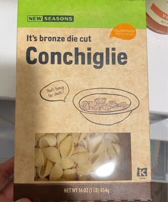 PASTA, CONCHIGLIE