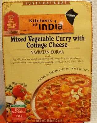 MIXED VEGETABLE CURRY WITH COTTAGE CHEESE