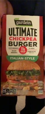 ITALIAN-STYLE CHICKPEA ULTIMATE BURGER PATTIES, ITALIAN-STYLE CHICKPEA