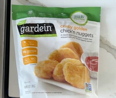 CRISPY GOLDEN CHICK'N NUGGETS, CRISPY GOLDEN
