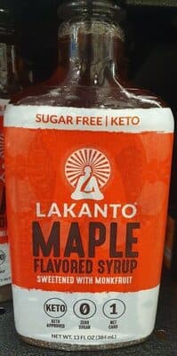 MAPLE FLAVORED SYRUP, MAPLE