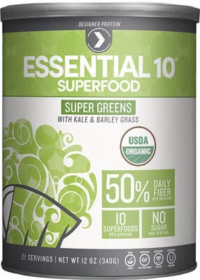 SUPER GREENS ORGANIC + VEGAN SUPERFOOD POWDER