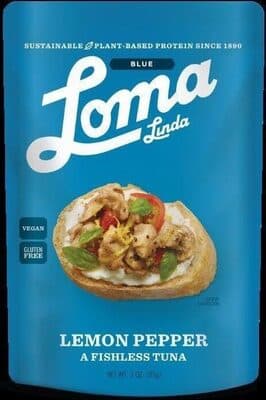 A FISHLESS TUNA, LEMON PEPPER