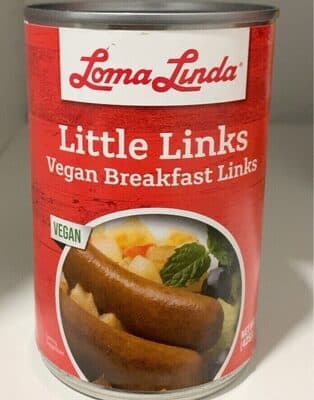 VEGAN BREAKFAST LITTLE LINKS, VEGAN