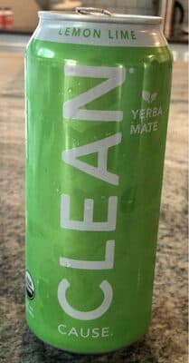 LEMON LIME SPARKLING YERBA MATE, LEMON LIME