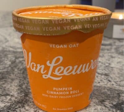 PUMPKIN CINNAMON ROLL NON-DAIRY FROZEN DESSERT, PUMPKIN CINNAMON ROLL