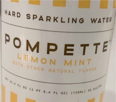 LEMON MINT HARD SPARKLING WATER, LEMON MINT