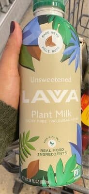 UNSWEETENED PLANT MILK, UNSWEETENED