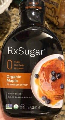 MAPLE FLAVORED ORGANIC PANCAKE SYRUP, MAPLE