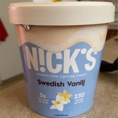 SWEDISH-STYLE VANILJ LIGHT ICE CREAM, SWEDISH-STYLE VANILJ