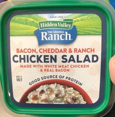 BACON, CHEDDAR & RANCH CHICKEN SALAD, BACON, CHEDDAR & RANCH