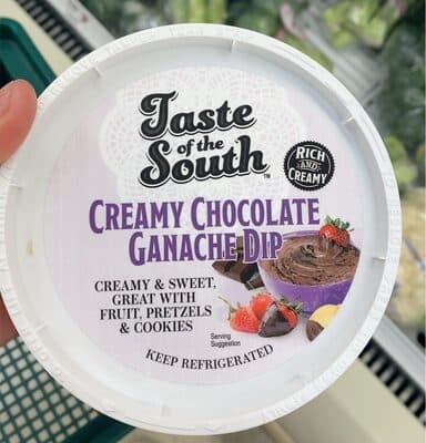 CREAMY CHOCOLATE GANACHE DIP, CREAMY CHOCOLATE GANACHE