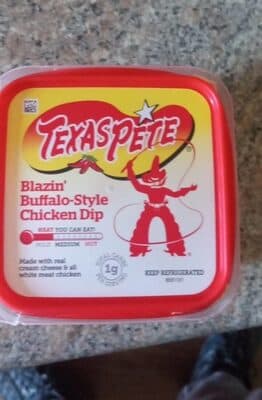 BLAZIN' BUFFALO-STYLE CHICKEN DIP, BLAZIN' BUFFALO-STYLE