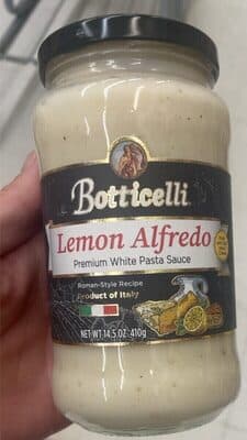 PREMIUM WHITE LEMON ALFREDO PASTA SAUCE
