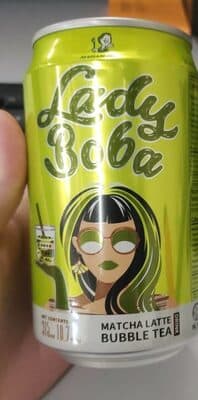 MATCHA LATTE BUBBLE TEA DRINK, MATCHA LATTE