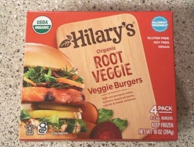 ORGANIC ROOT VEGGIE BURGERS, ROOT VEGGIE