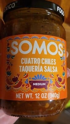 MEDIUM CUATRO CHILES TAQUERIA SALSA, MEDIUM CUATRO CHILES TAQUERIA