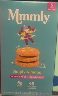 SIMPLY ALMOND SOFT BAKED COOKIES, SIMPLY ALMOND