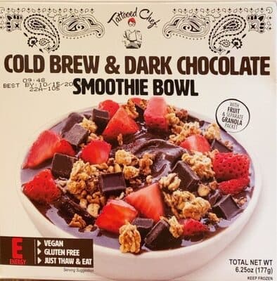 COLD BREW & DARK CHOCOLATE SMOOTHIE BOWL